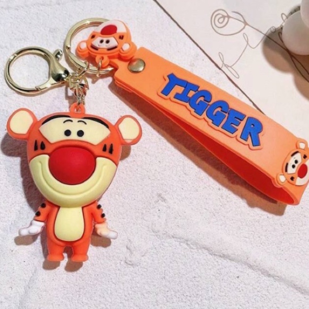 Tiger key chain Backpack Key Chain Accessories, Lenard,Wristlet chain Car Charm
